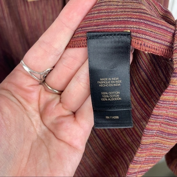 Frye "Space Dye Ikat" Midi Dress NWT - Picture 5 of 9